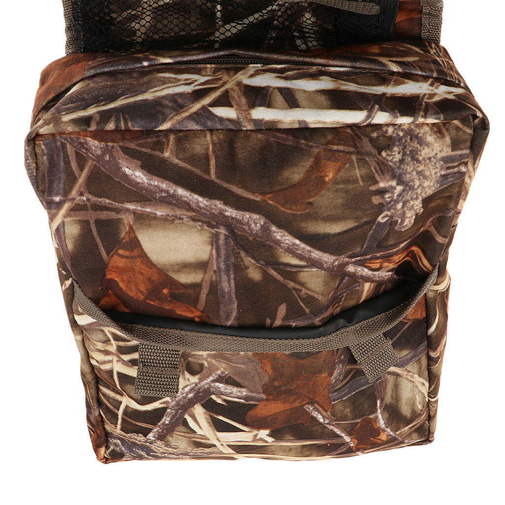 Motorcycle Tank Saddle Bag for Pit Quad Bike ATV Snowmobile Scooter CAMO