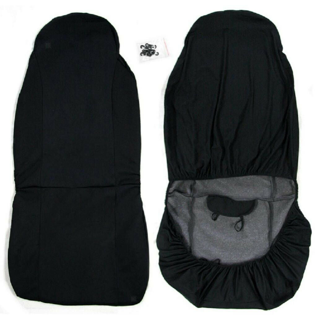 Universal Car Front Single Seat Cover Breathable Pad Mat Cushion Black