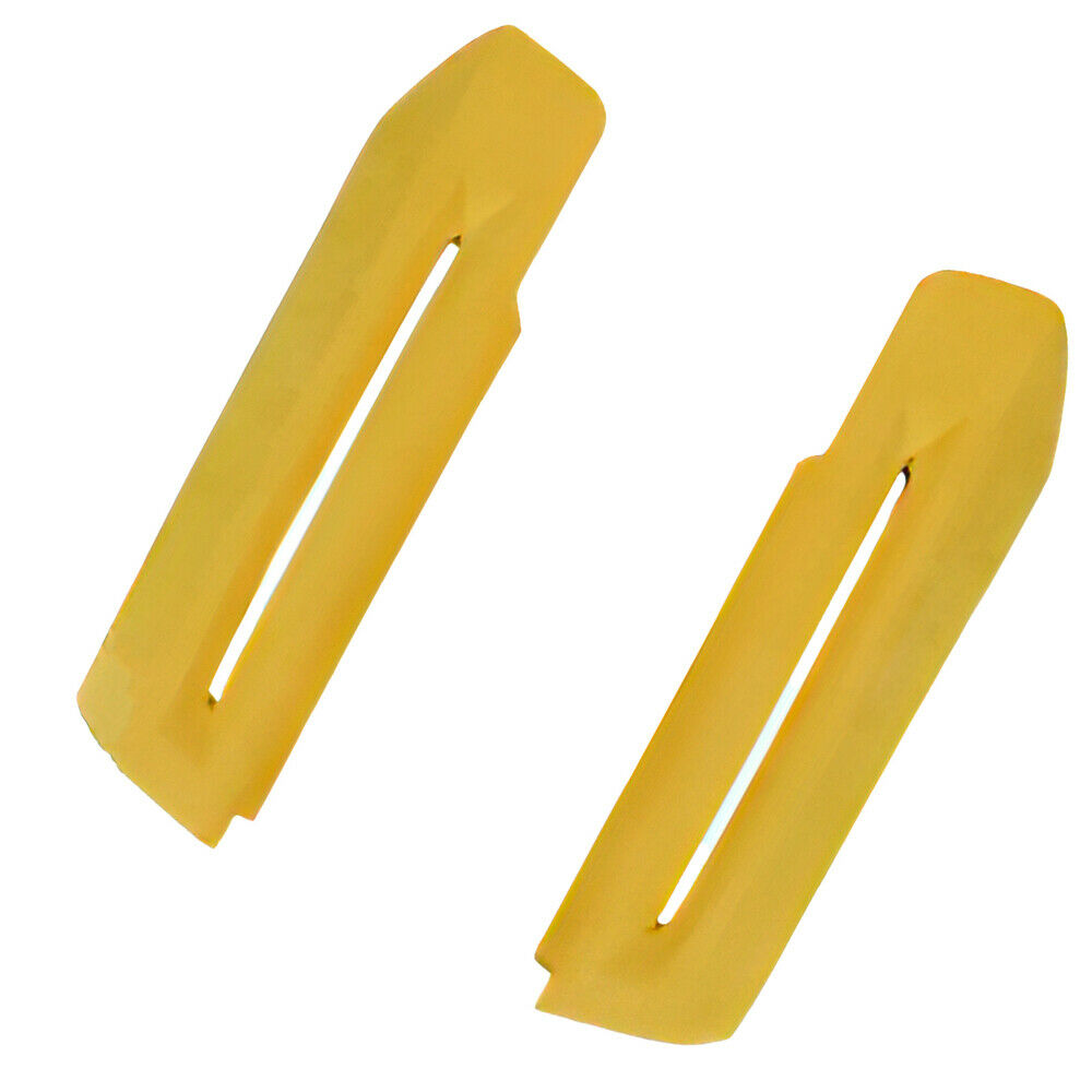 Car Interior Door Handle Cover Trim Assembly For Ford Mustang 15+ Yellow 1Pair