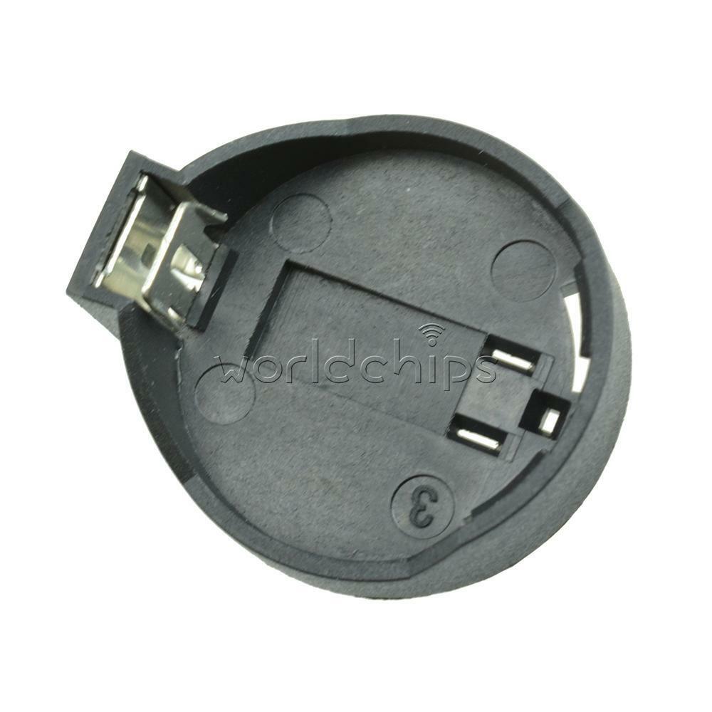 10PCS CR2032 3V CR2025 Button Coin Cell Battery Holder Socket Box Case ROHS