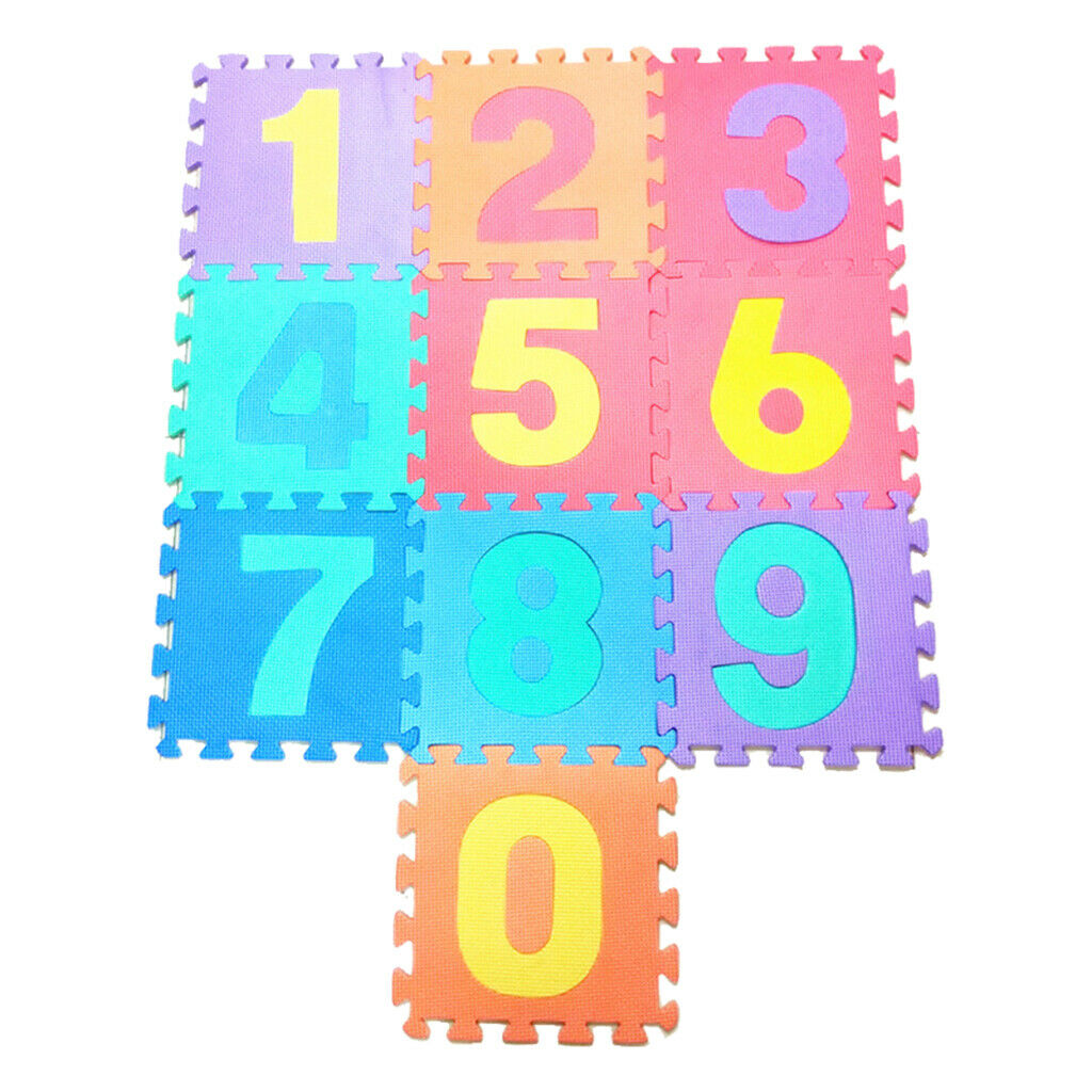 Set of 72 Baby Colorful Foam Mat Alphabet and Number Learning Play Exercise