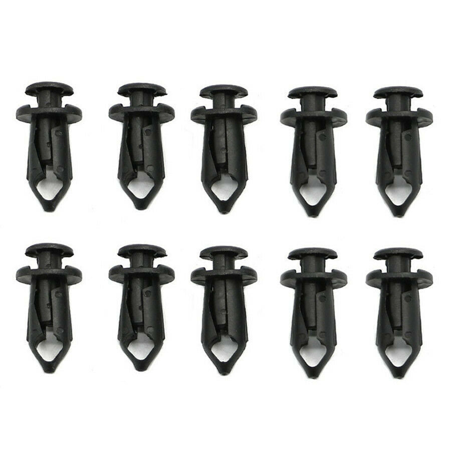 100pcs 8mm Plastic Fastener Rivets ATV UTV SSV Body Bumper Fender Clips