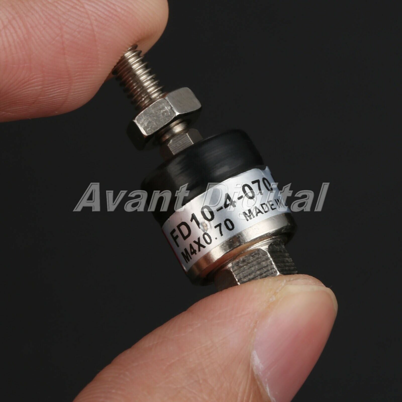 Pneumatic Air Cylinder M4x0.7mm Thread Connect Pneumatic Air Cylinder Easy Use