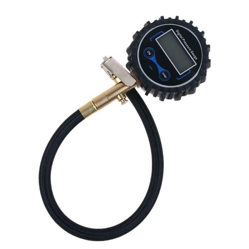 Tire Pressure Gauge with Quick Clip Air Chuck Deflation for Car Truck Vehicle