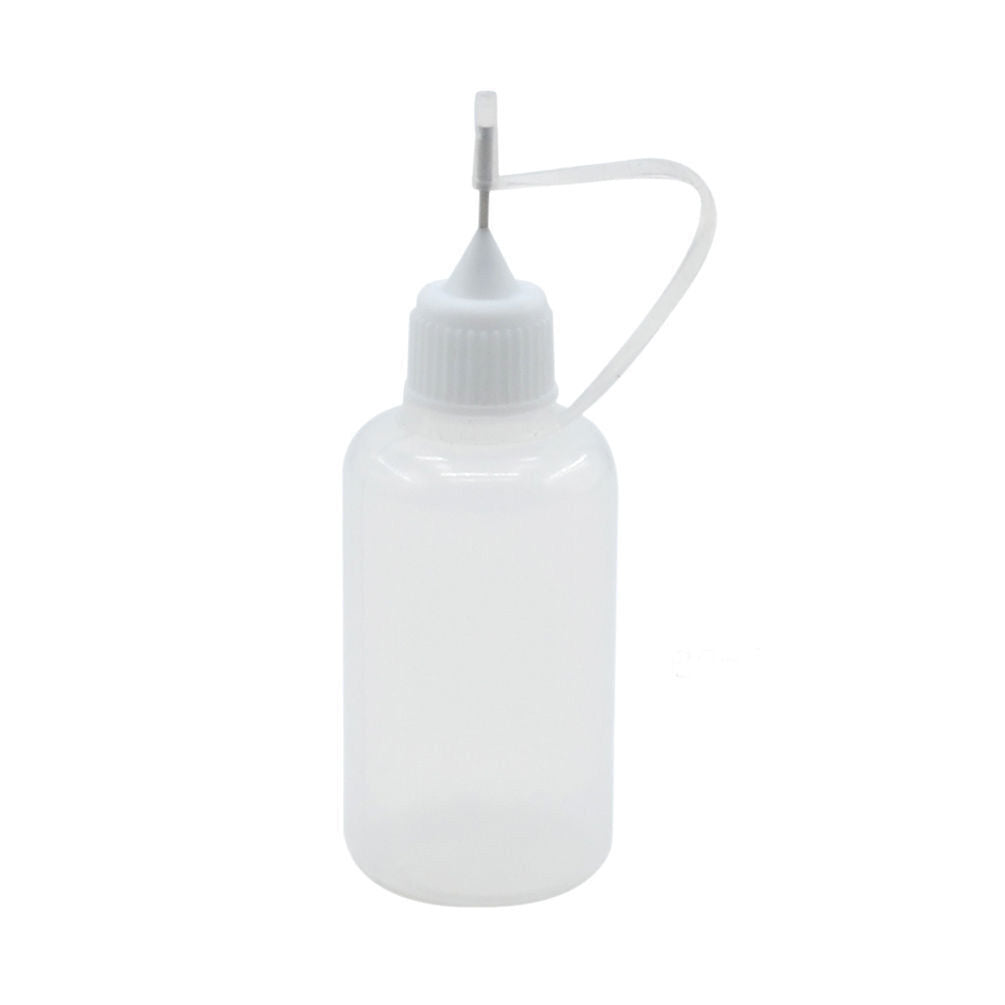 50ml Empty Quilling Bottle Mehndi Henna Tattoo Clear Drawing Applicator Bottle