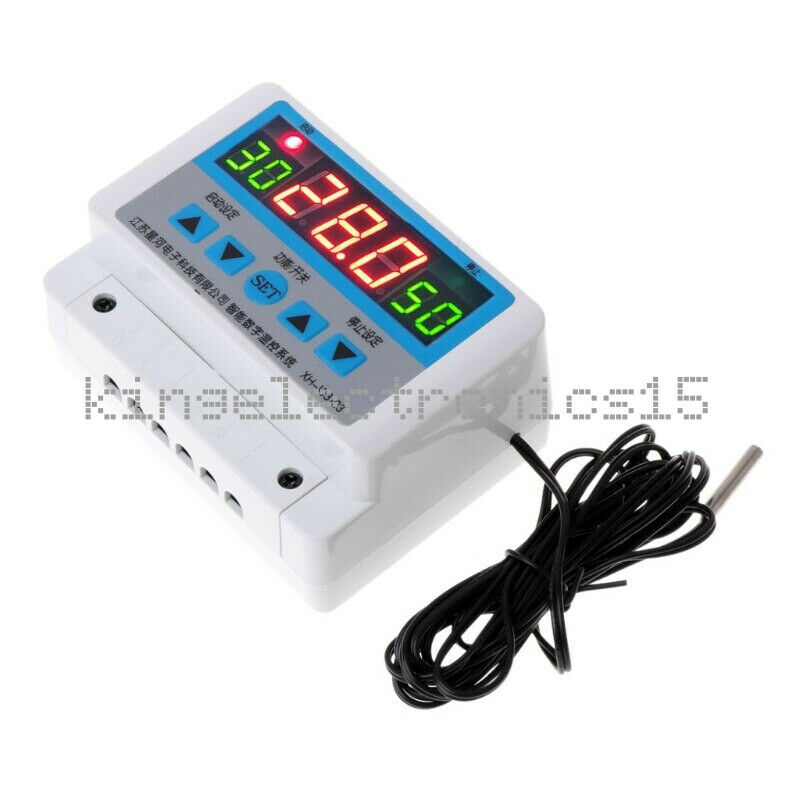 AC 220V 30A 6600W Digital Thermostat Temperature Controller Temperature Control