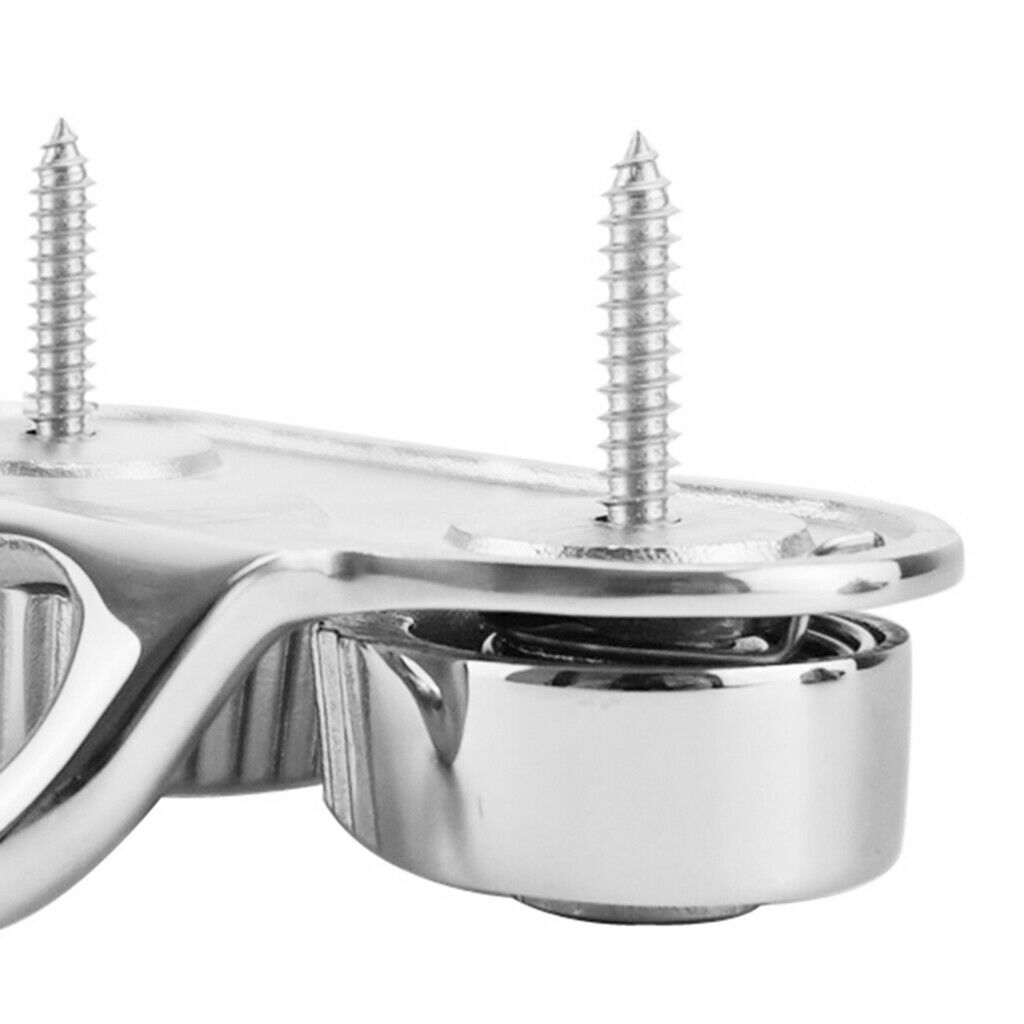 Marine Sailboat Cam Cleat w/ Leading Ring Rope Cleat for 3-15mm Line Rope