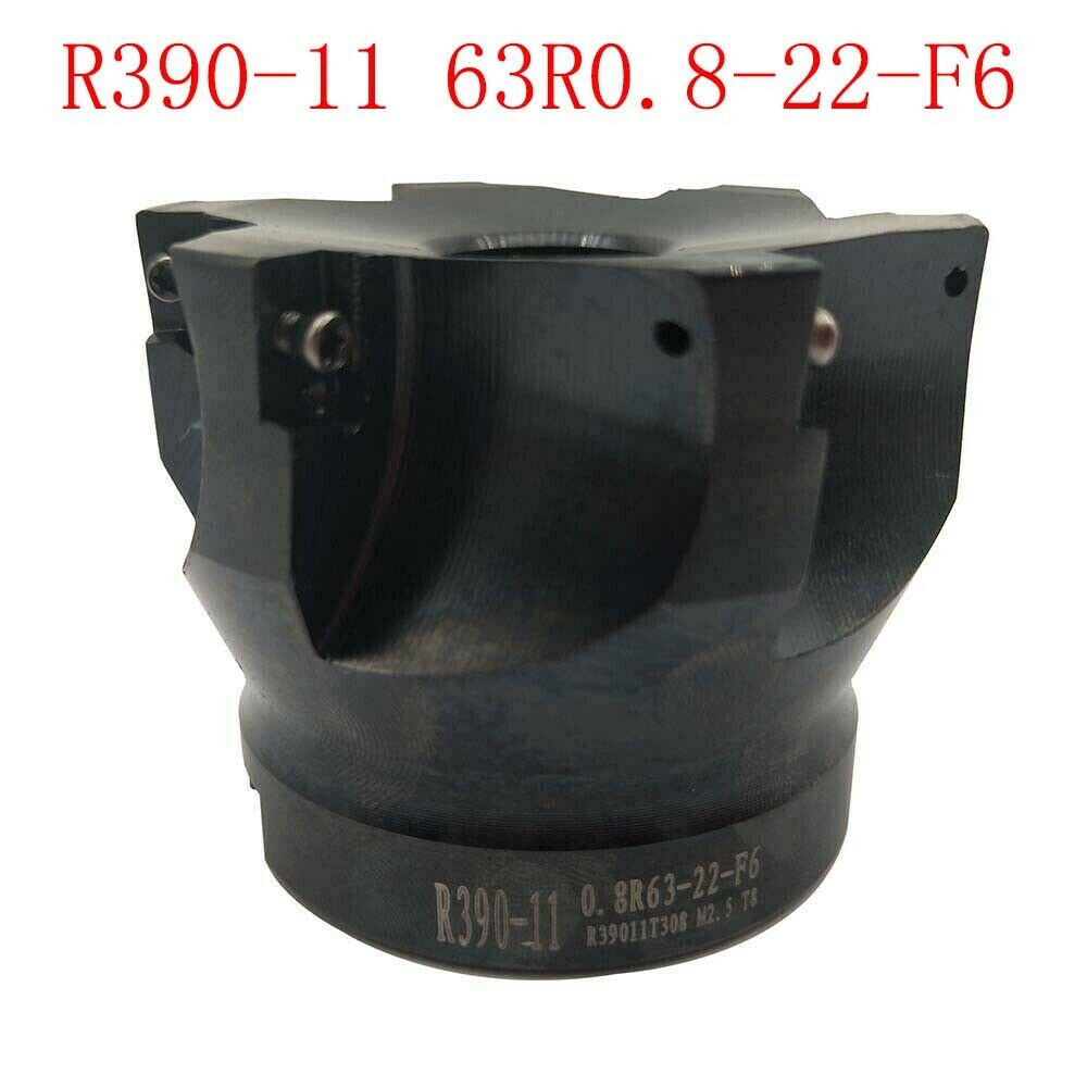 R390-063Q22 -11M indexable face milling cutter Square shoulder mill for R390-11T