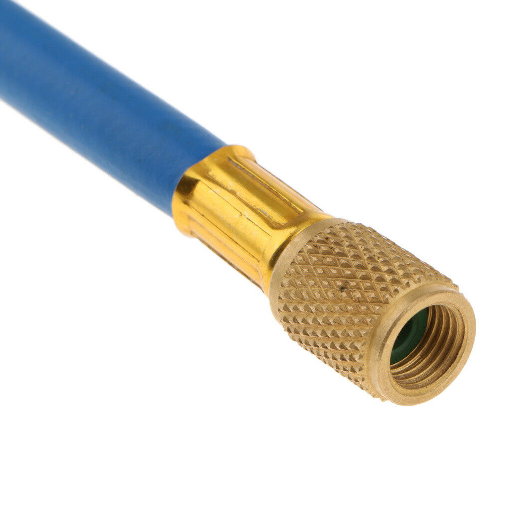 Car Plastic R134A to R12/R22 A/C Refrigerants Recharge Hose Pipe Gauge