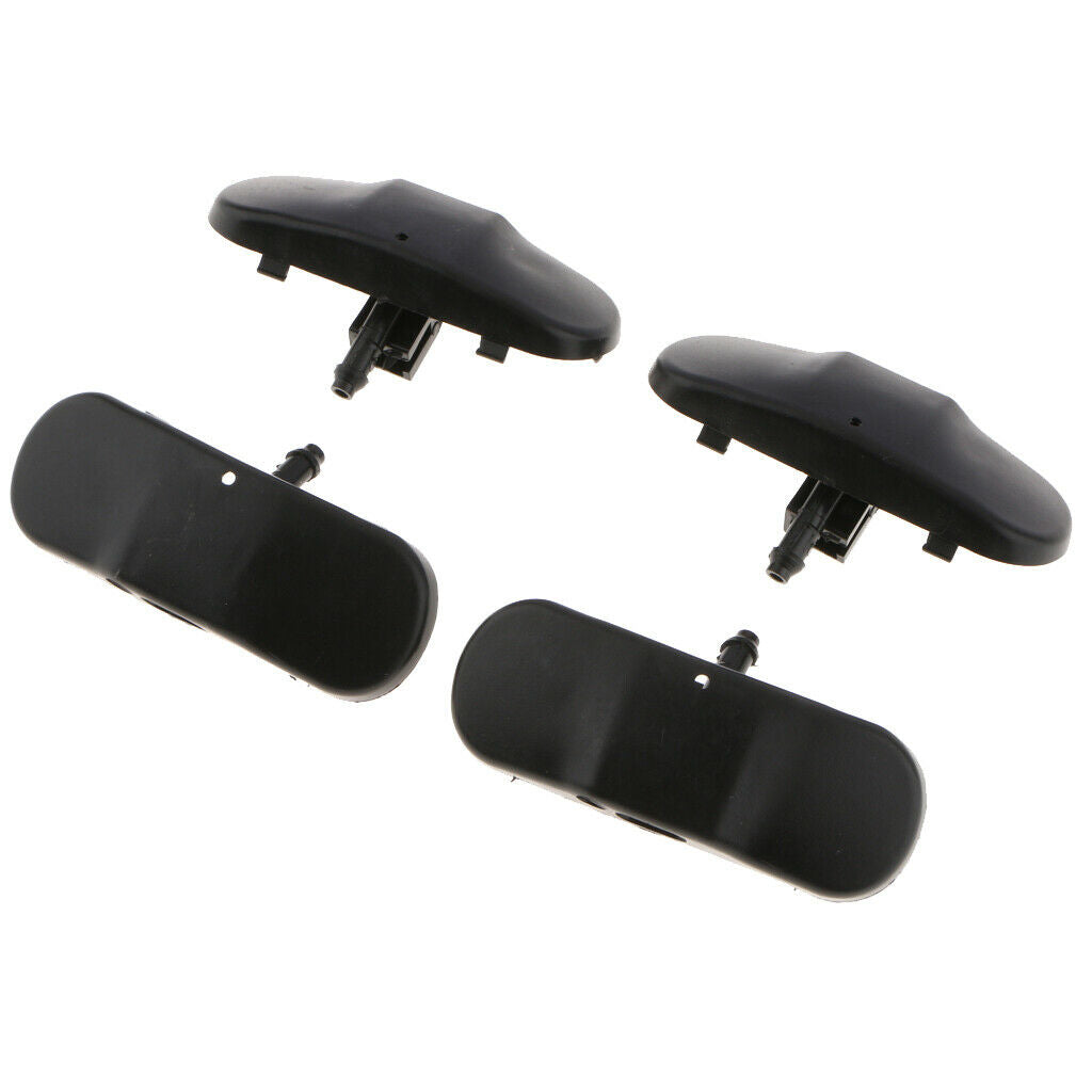 4Pcs Auto Windscreen Washer Jet Nozzle Mist Type for Audi A1 A3 A4 A5 A6 A7 Q3
