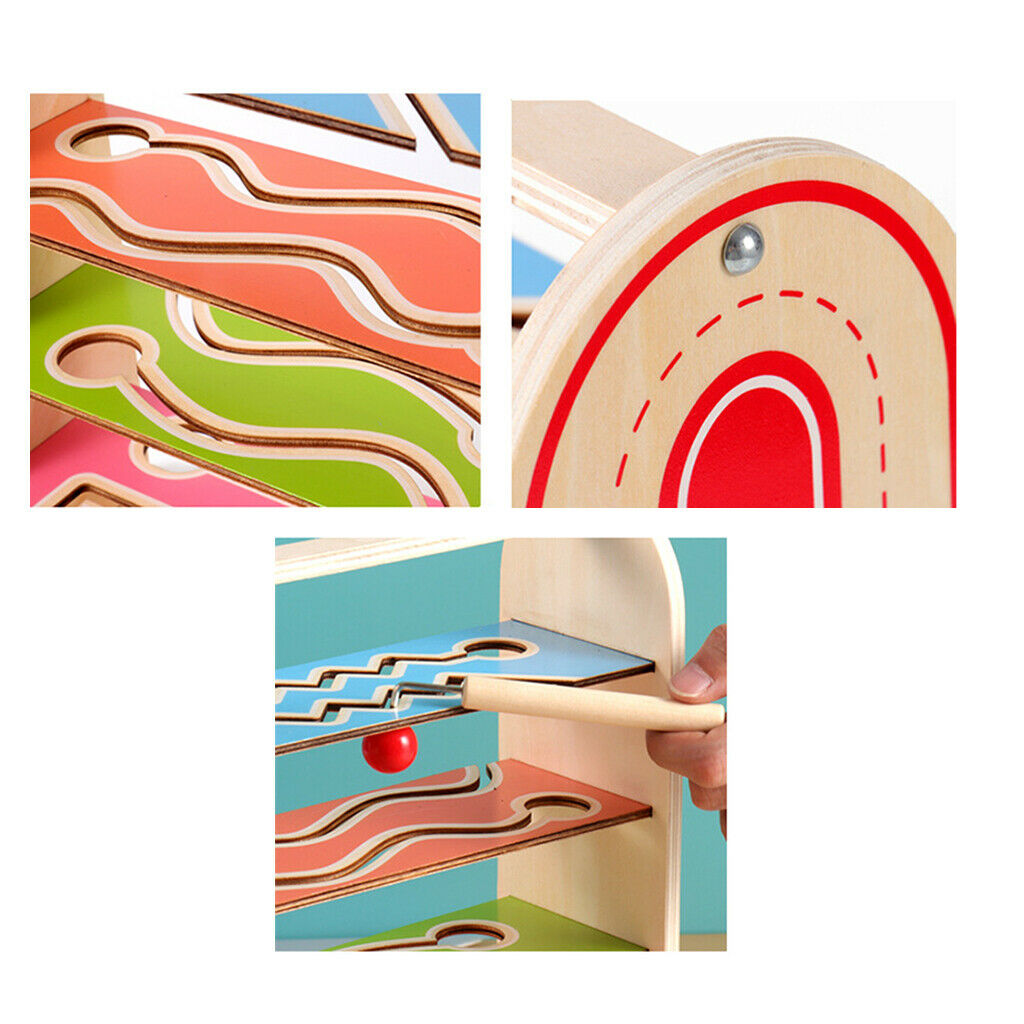 Wooden Activity Toys for Babies Bead Maze Gift