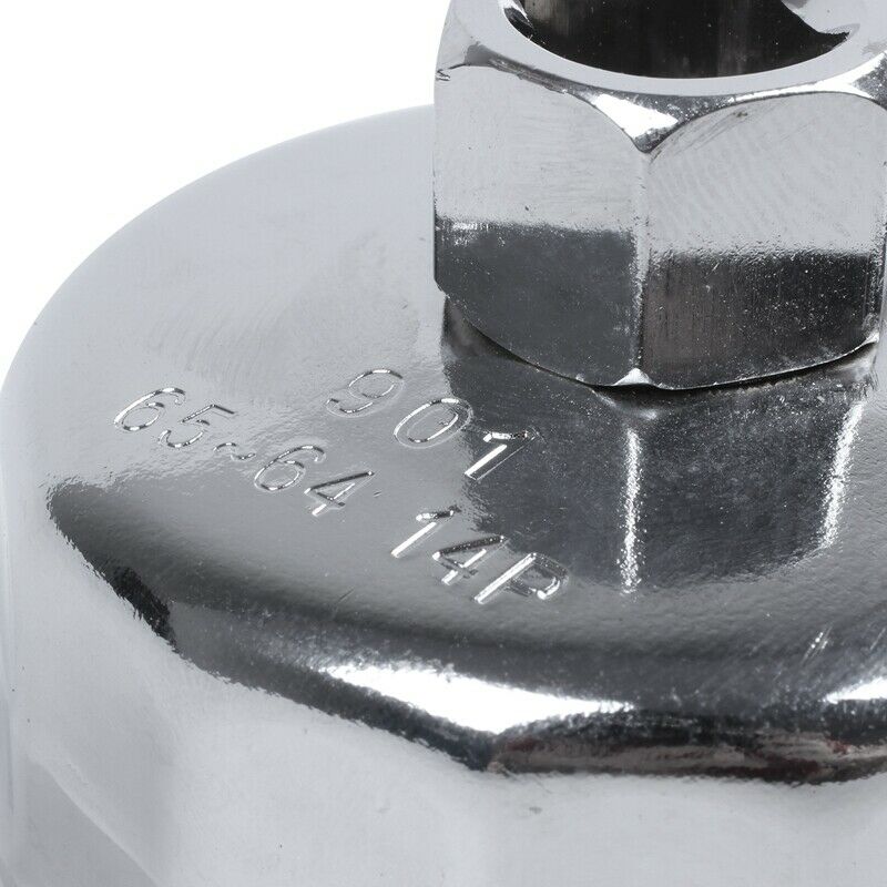 Cap Oil Filter Socket Wrench Cup Tool 65mm ID 14 Flutes H9C5C5