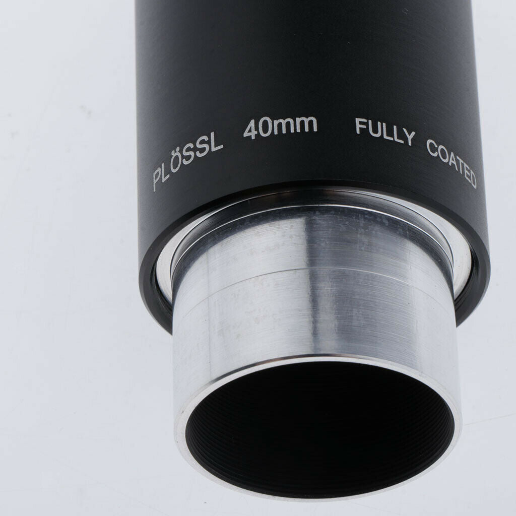 Durable Black New 1.25inch Plossl 40mm Telescope Eyepieces for Astronomy Filters