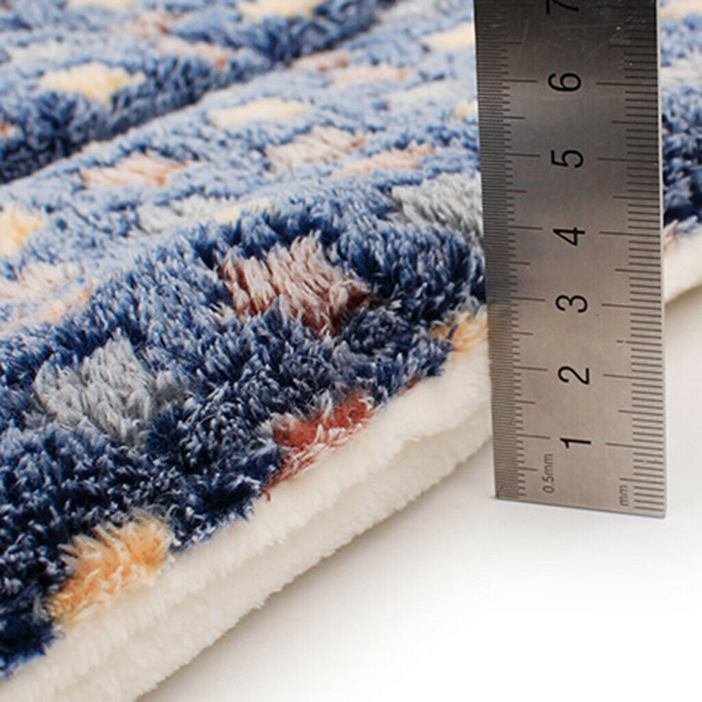 Flannel Dog Mat Nest Pet Cushion Puppy Sand Pad Pet Protector Pad Star Gray