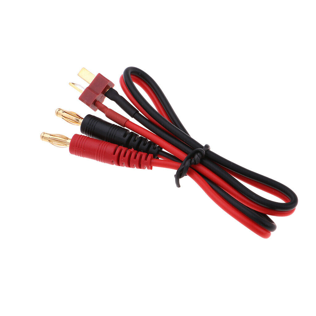 RC B6 battery 4.0 mm banana plug to T plug charging cable 14AWG