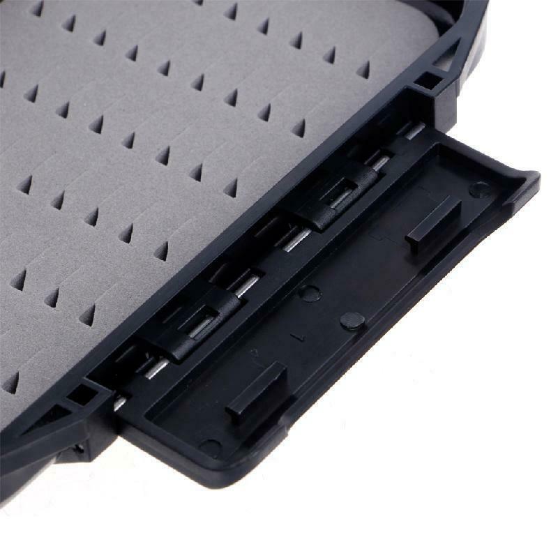 Portable Waterproof Fly Fishing Lure Bait Trout Flies Storage Box Case Container