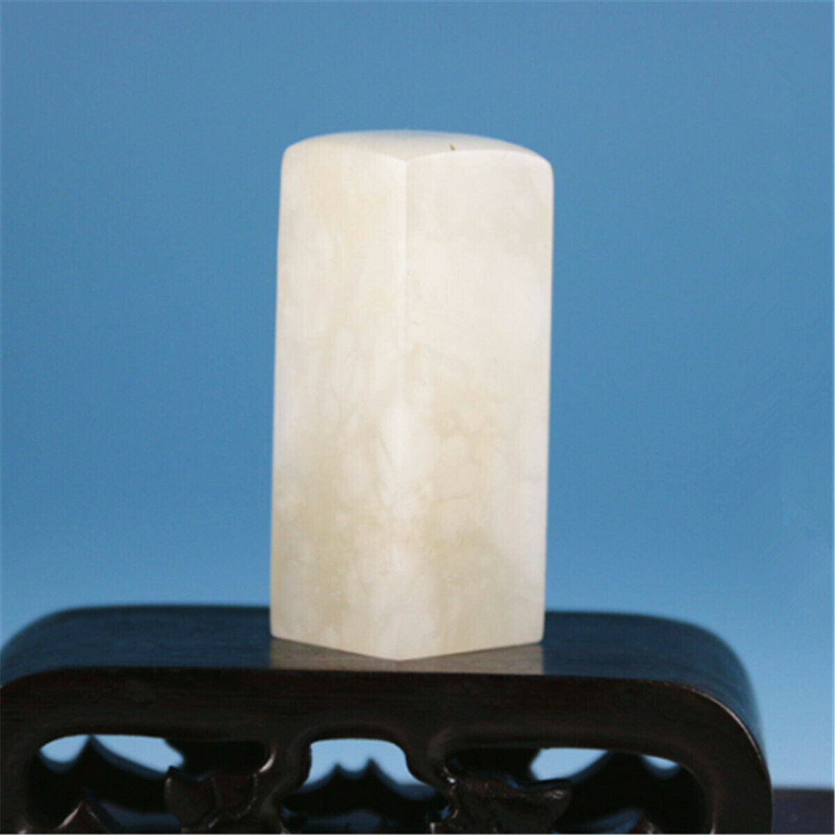 Chinese Traditional Carving Seal Sculpture Name DIY Stone Jade Seal Art Craft