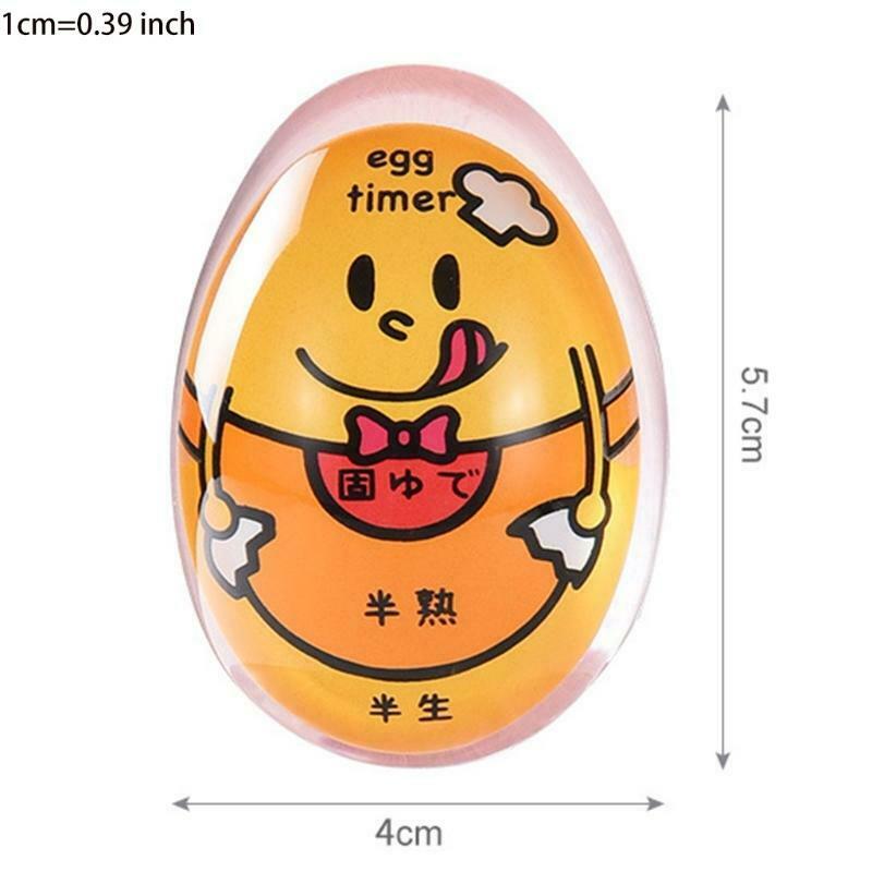 Egg Timer Boiling Soft /Medium / Hard Boiled Eggs Egg Cooker Helper for Kitchen