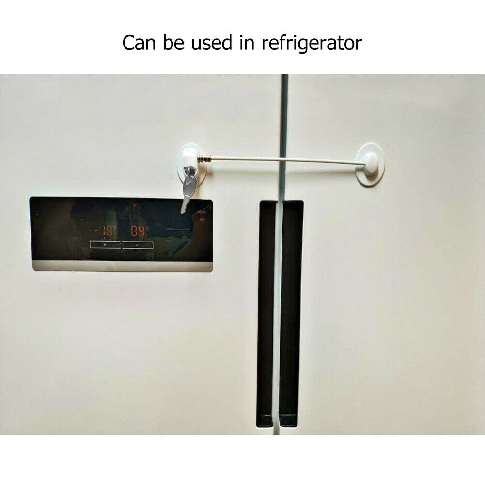 Baby Safety Lock Home Refrigerator Fridge Freezer Door Cabinet Drawer Lock @