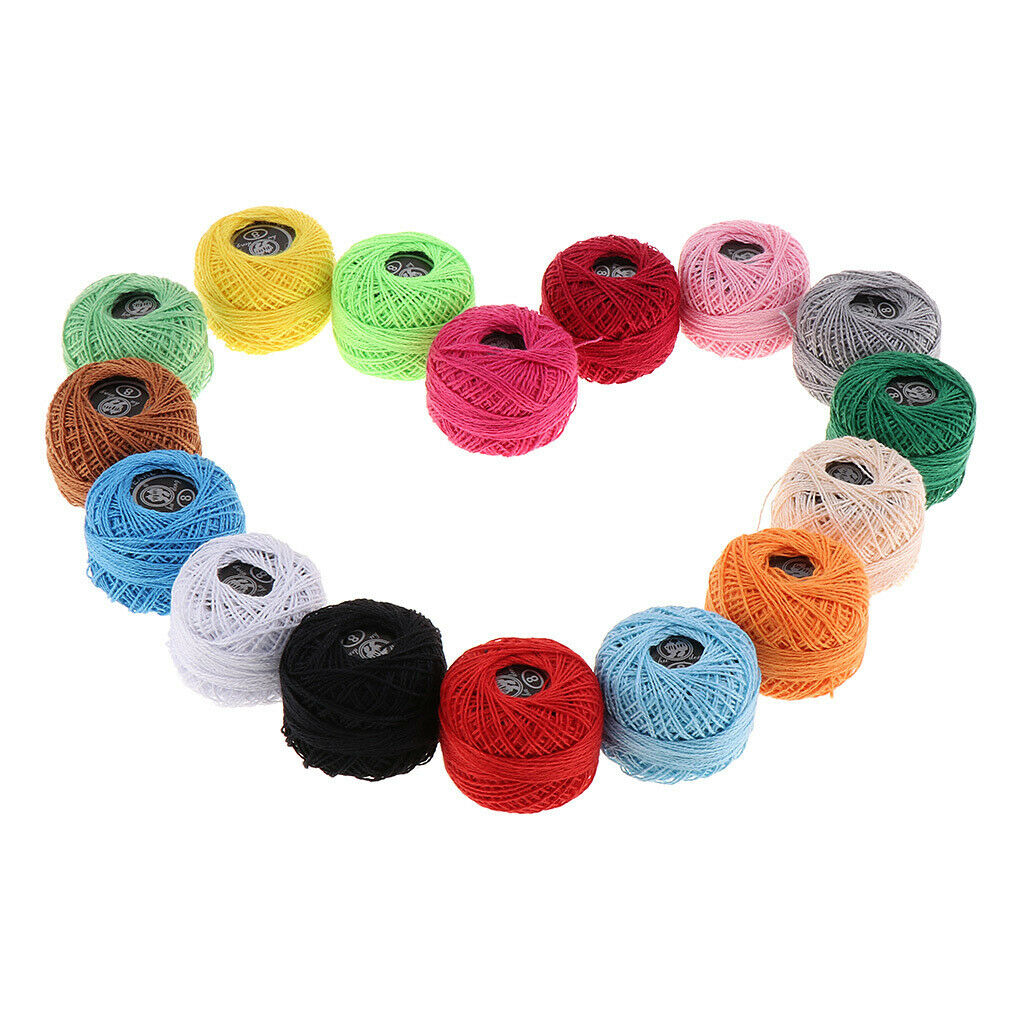 16Spools/Set Premium Quality Sewing Thread All Purpose CottonThread Reel
