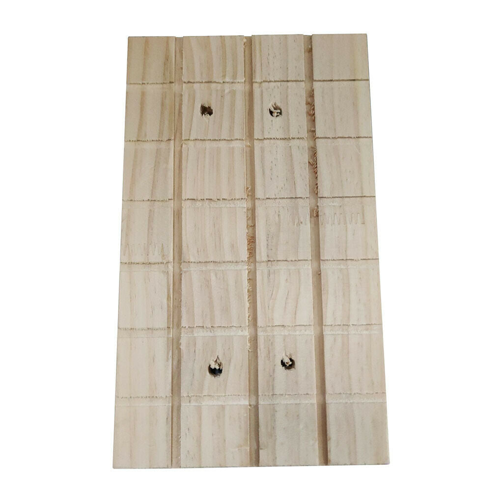 Cage Fixed Pet Hamster Rabbit Scratch Wooden Board Claws and Teeth Care Small