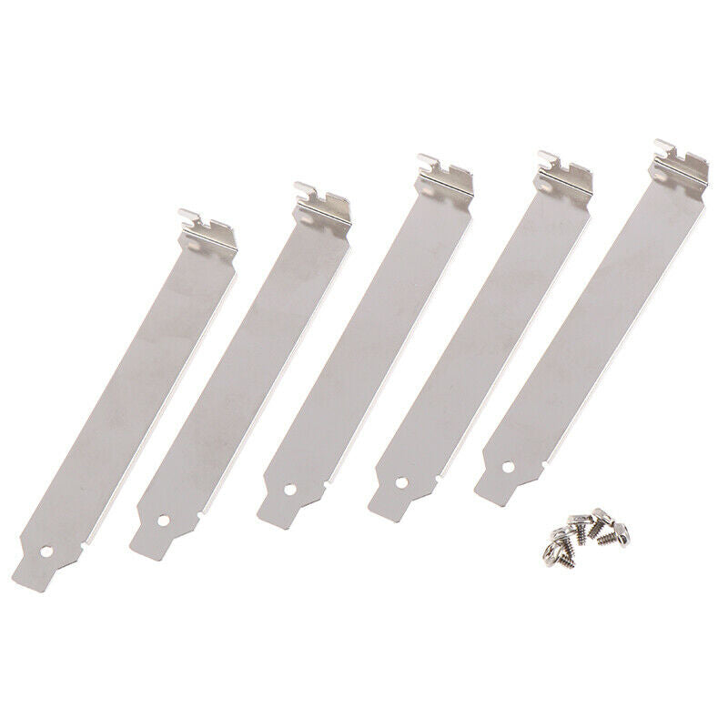 5Pcs PCI Slot Cover Bracket For PCI Expansion Dust Filter Blanking Pla.l8