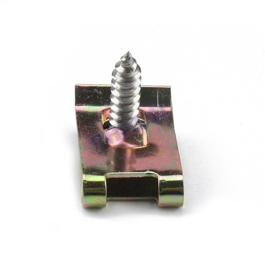 170x U Type Clips Fasteners Self Tapping Screws M3 M4 M5 Car Repair Accessories