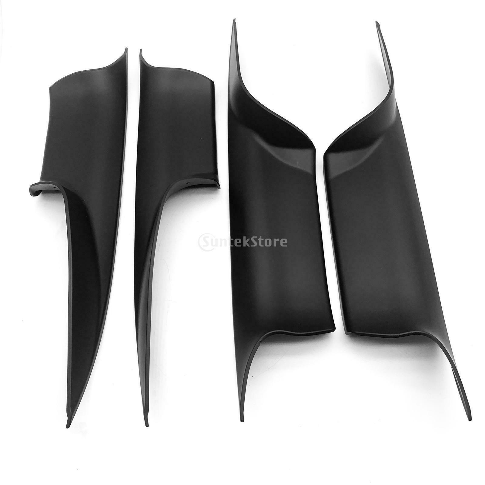4Piece Car Interior Front Rear Left Right Door Pull Handle for BMW 7-Series F01