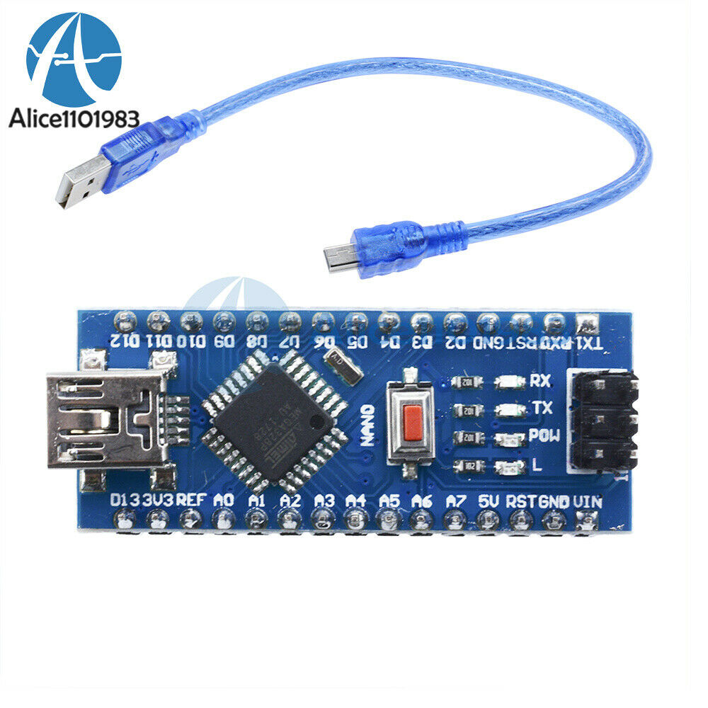 5V USB CH340G Nano V3.0 ATmega328P-AU 16M Micro-Controller Board For Arduino
