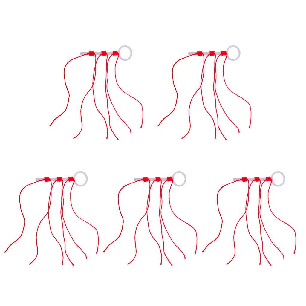 4X 5pcs Slip Knot Looper Bobber Stops Fishing Tackle Tool for Rock Fishing S