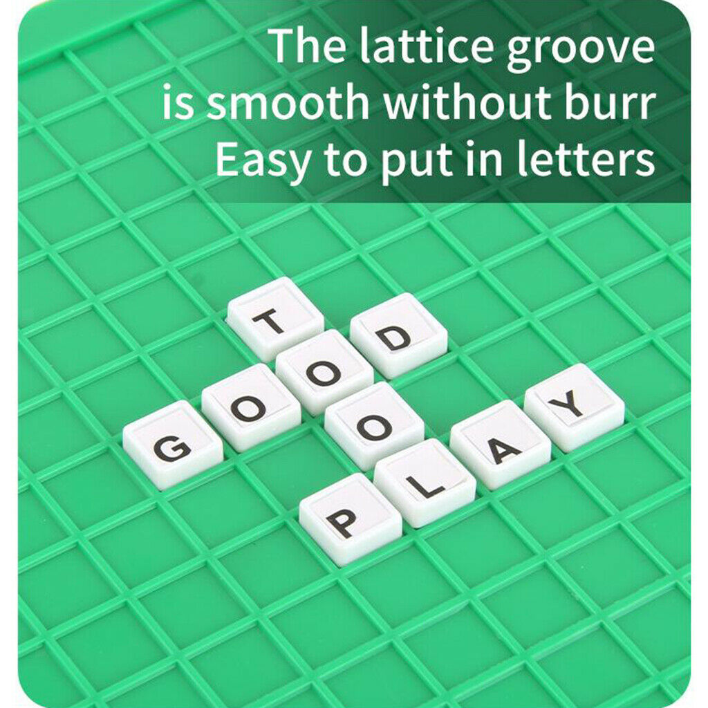 Portable English Letter Spelling Board Word Making Teaching Toys Board Games