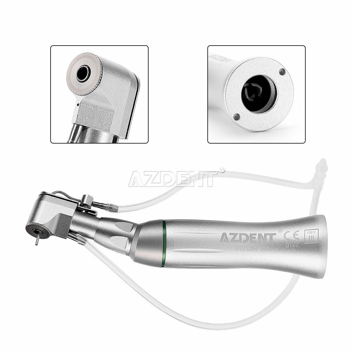 Dental 20:1 Implant Contra Angle Latch Type Handpiece External/ Internal Spray