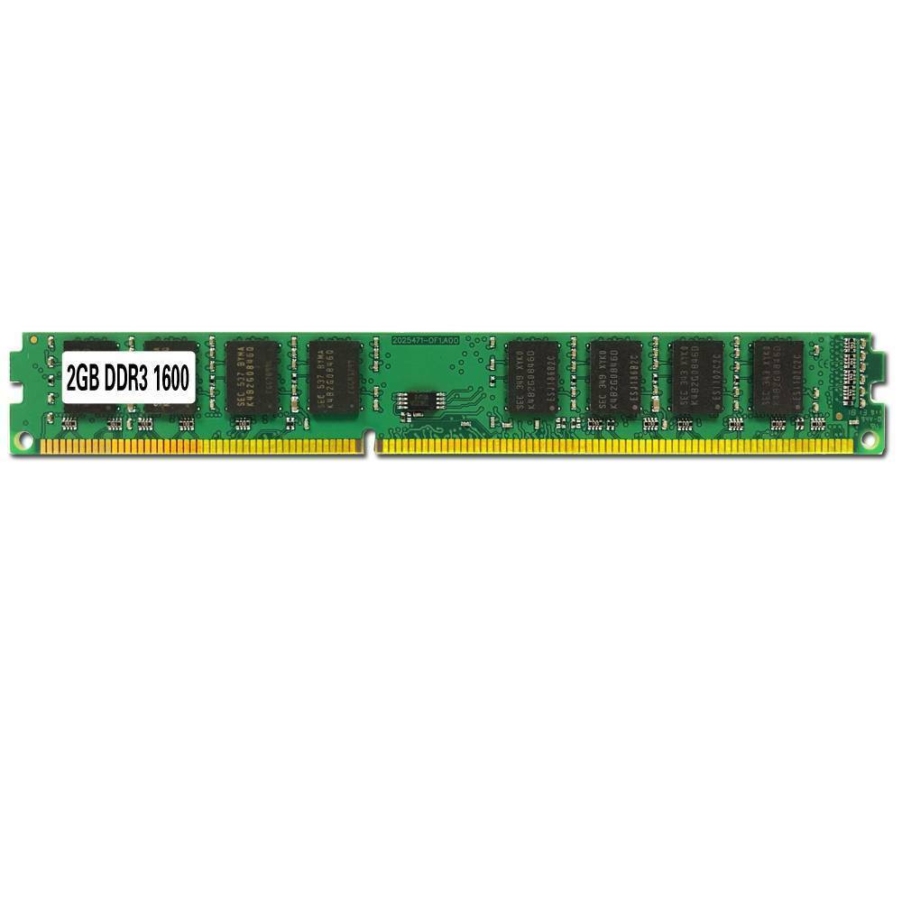 2GB Memory RAM Desktop PC3-12800 DDR3 1600MHz 240-Pin Non-ECC 1.5V Computer New!