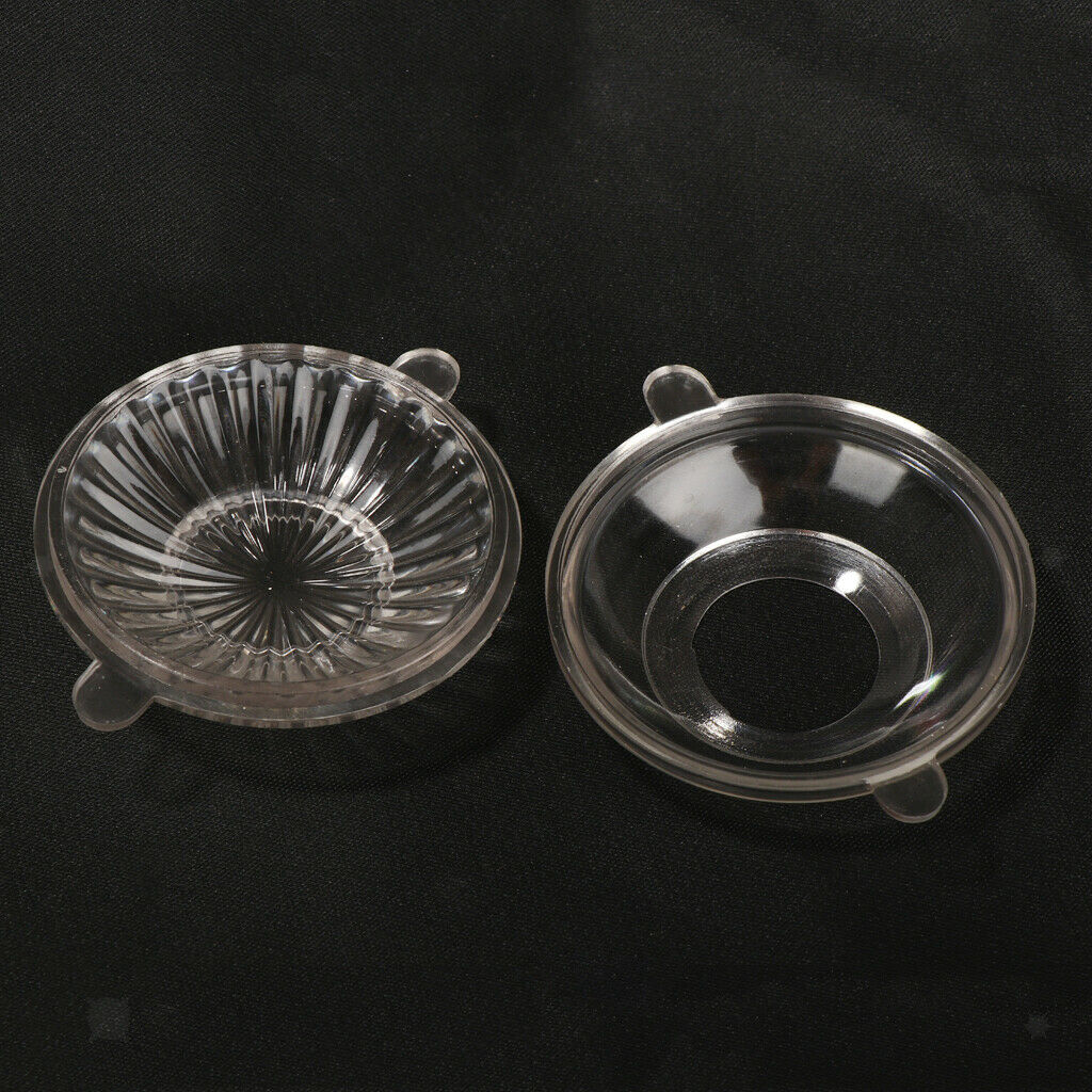 Flat Round Plastic Candle Making Mould DIY Handmade Candle Soap Mold 55x28mm