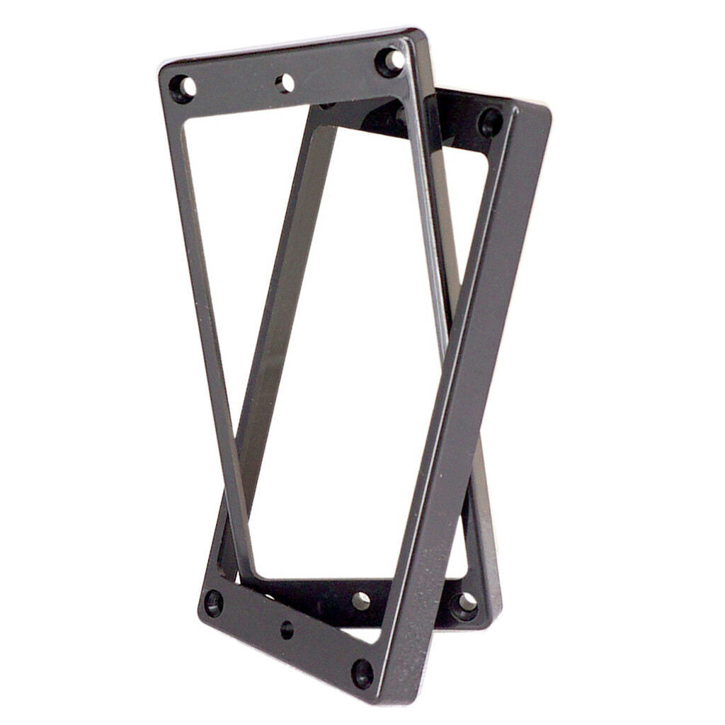 2Pcs Replacement Humbucker Pickup Mounting Ring Plastic for 7-String Guitar