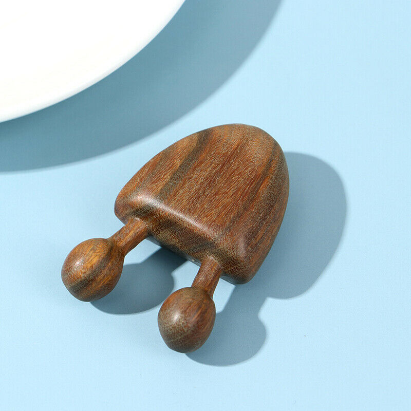 Natural Sandalwood Scraping Massage Tool Facial Eye Neck Massage Stick WoodeBDA