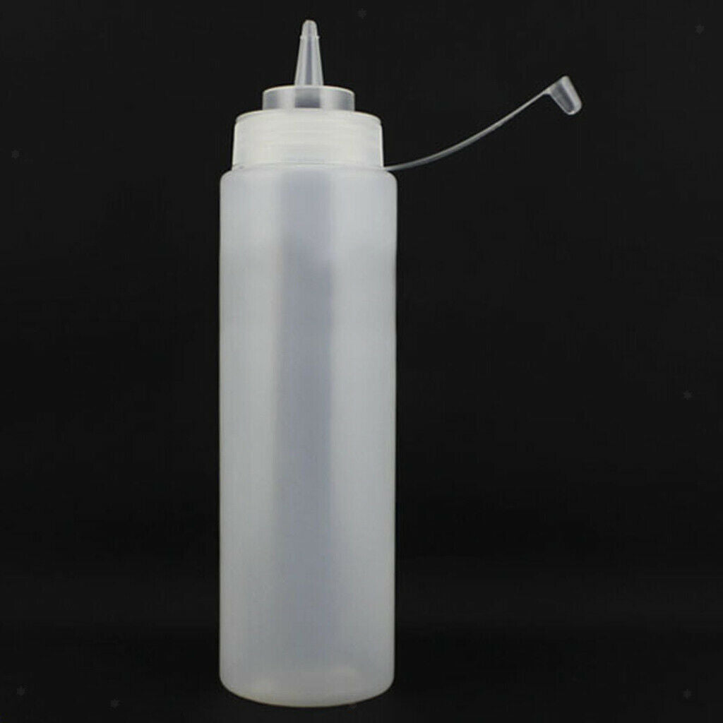 32oz Plastic Squeeze Bottle Ketchup Mustard Sauce Vinegar Condiment Dispenser