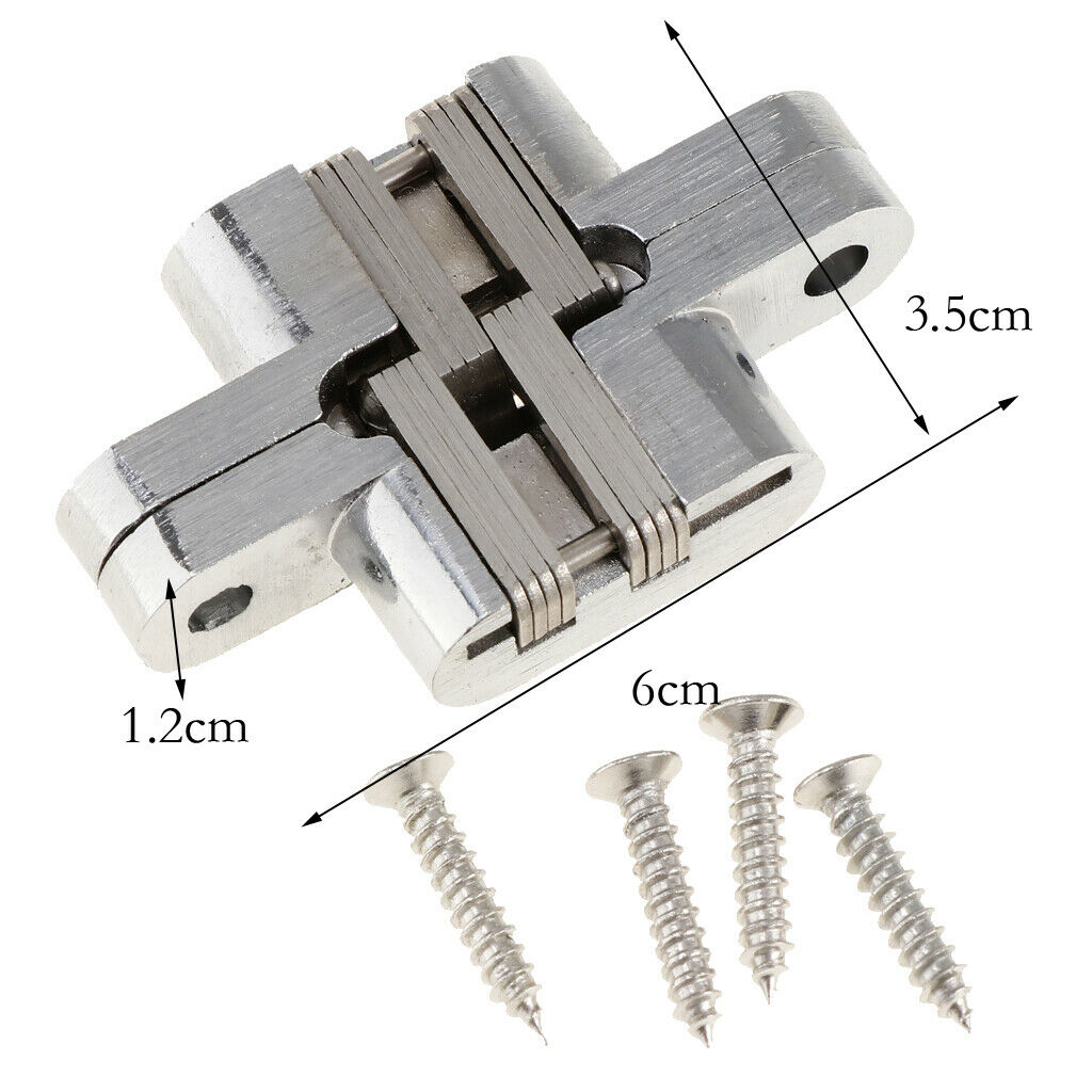 6 Stainless Steel Cross Hinges, Cross Hinges