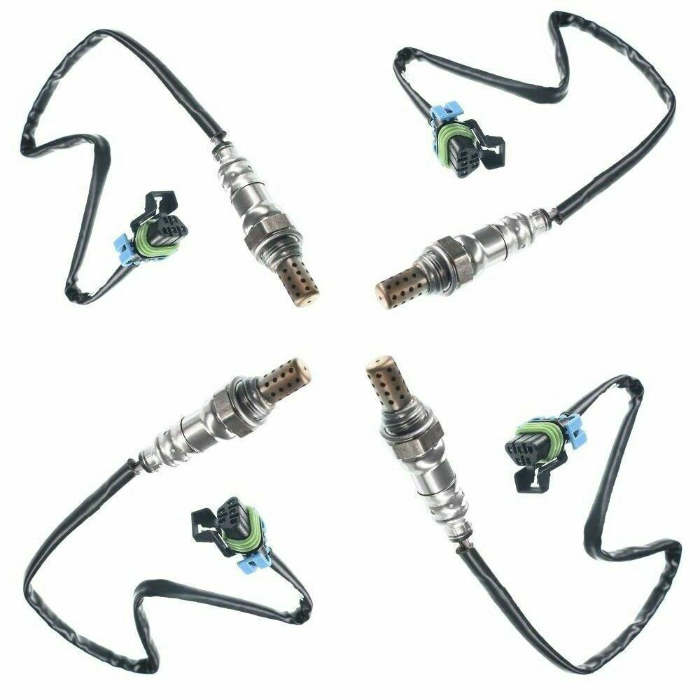 4x 02 O2 Oxygen Sensors for Cadillac SRX Equinox Lacrosse Impala Terrain Outlook