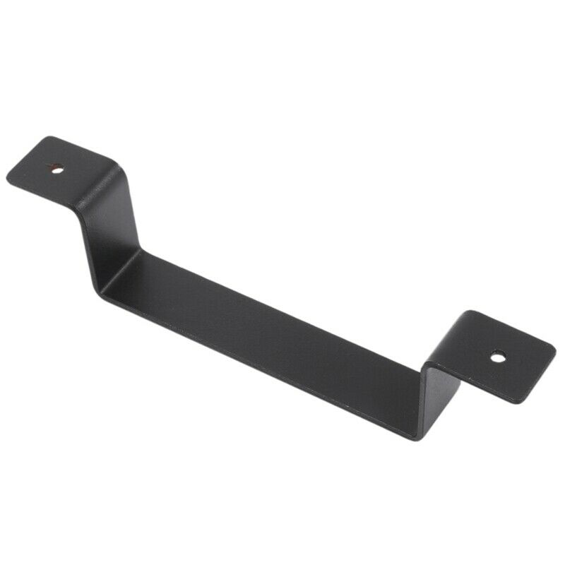 2 Pcs Black Sliding Barn Door Handle Pull Set for Gate Kitchen Furniture CabinO7