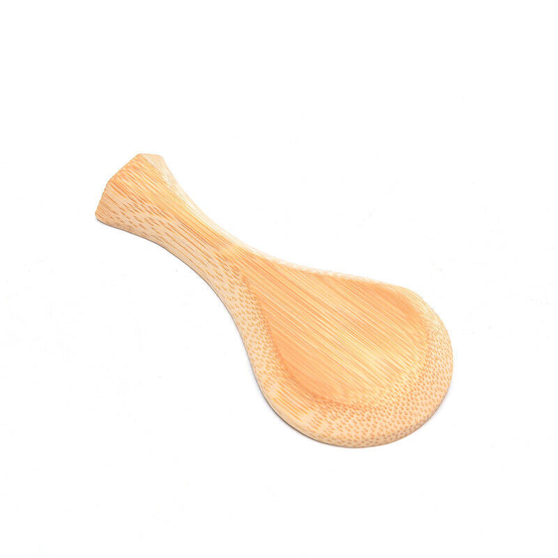 5PCS Small Wooden Salt Spoon Solid Wood Condiments Spoon Handmade Teaspo.l8