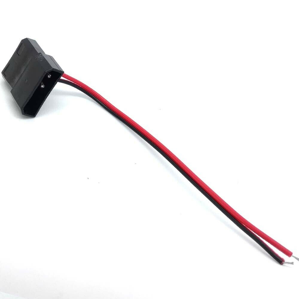 4PIN Molex to 2pin DC Power cable cord 12V/3A for LED SMD PC box 30cm