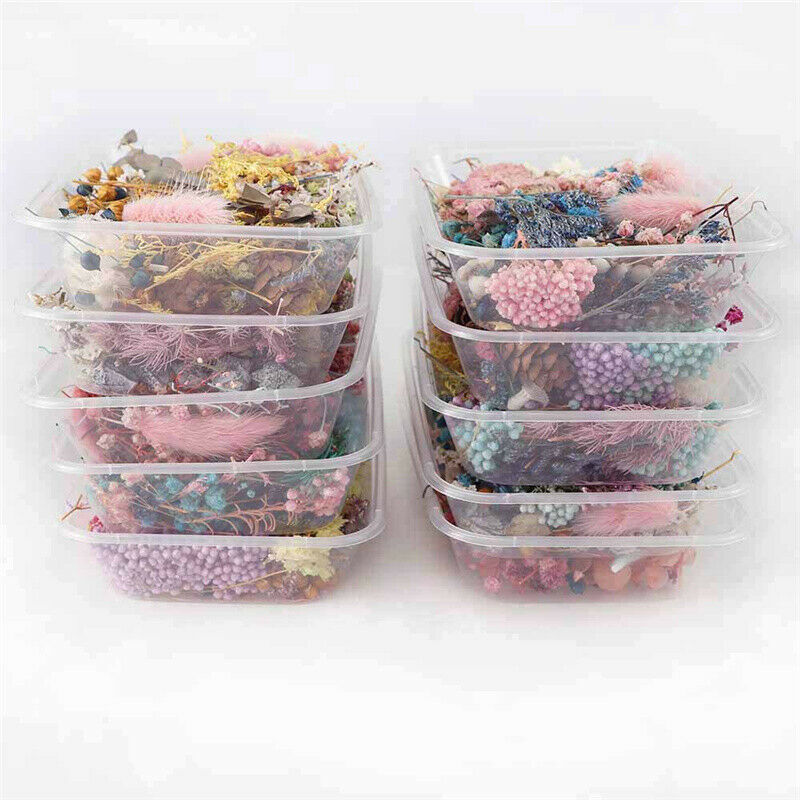 Dried Flower Aromatherapy Candle Making DIY Material For Candle Soap Mak CgR XC
