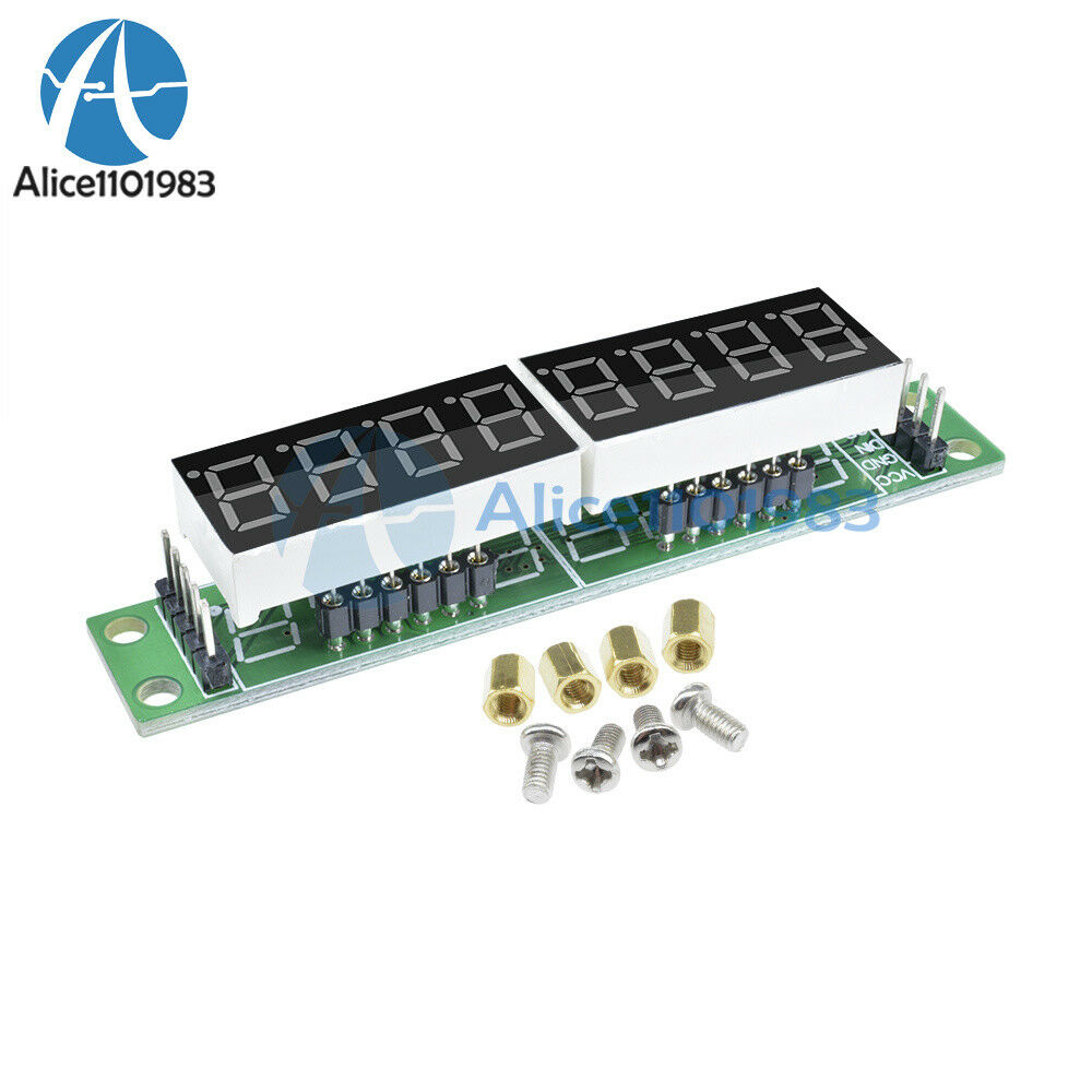 2PCS MAX7219CWG  8-Digit  Digital Tube Display Control Module Red For arduino