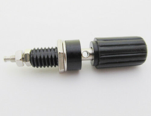 1pc Black Binding Post Speaker Amplfier 4mm Banana Jack
