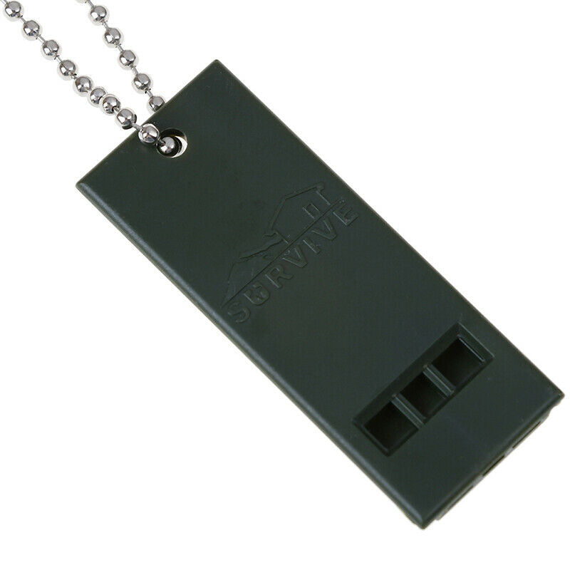 1PC Outdoor Survival Whistle First Aid Kits Outdoor Emergency Signal Rescue DD