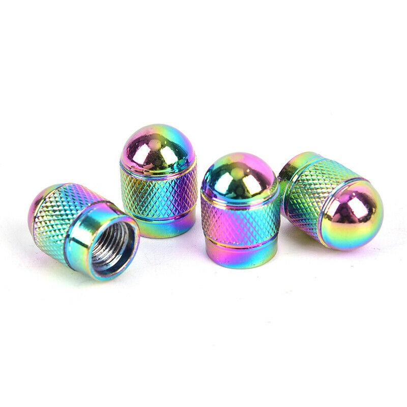 4pcs Wheel Tyre Tire Valve Stem Air Dust Cover Screw Cap Car Truck Bike N.l8