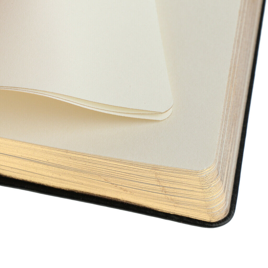 2X Business Home Office Use Black Diary Drawing Notebook Notepad Blank