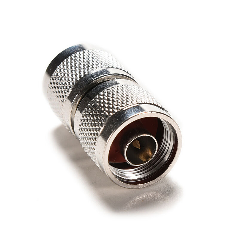 1X N-Type Male Plug to N Plug male straight RF Adapter coupler connector、.l8