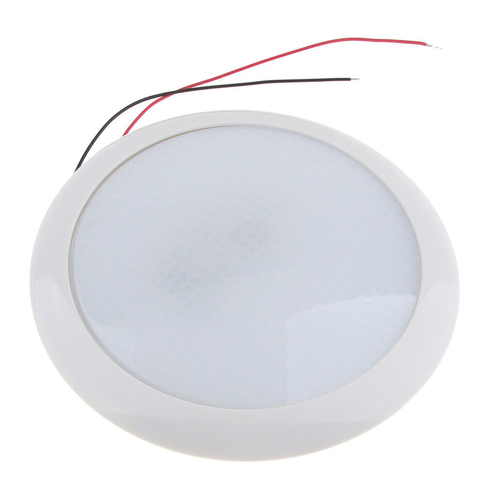 Marine Boat RV Interior LED Disk Light Ultra-thin Ceiling Dome Light White